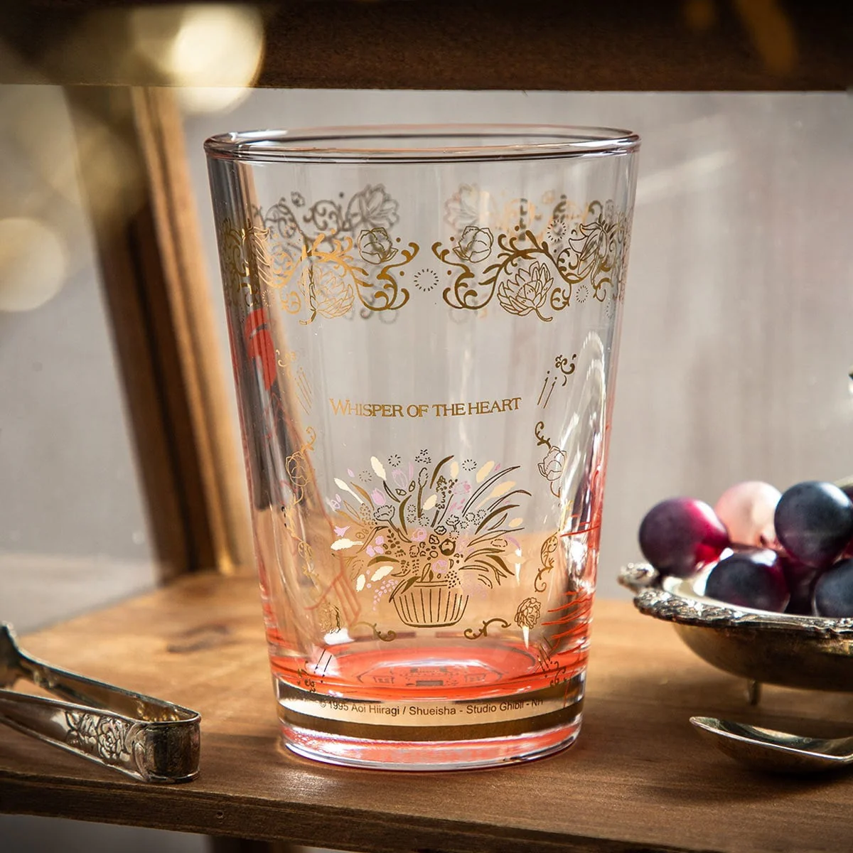 Official Ghibli Baron Glass/Cup Set of 2 • Whisper of the Heart, The Cat Returns Anime • Japanese Tableware/Glassware - Image 3