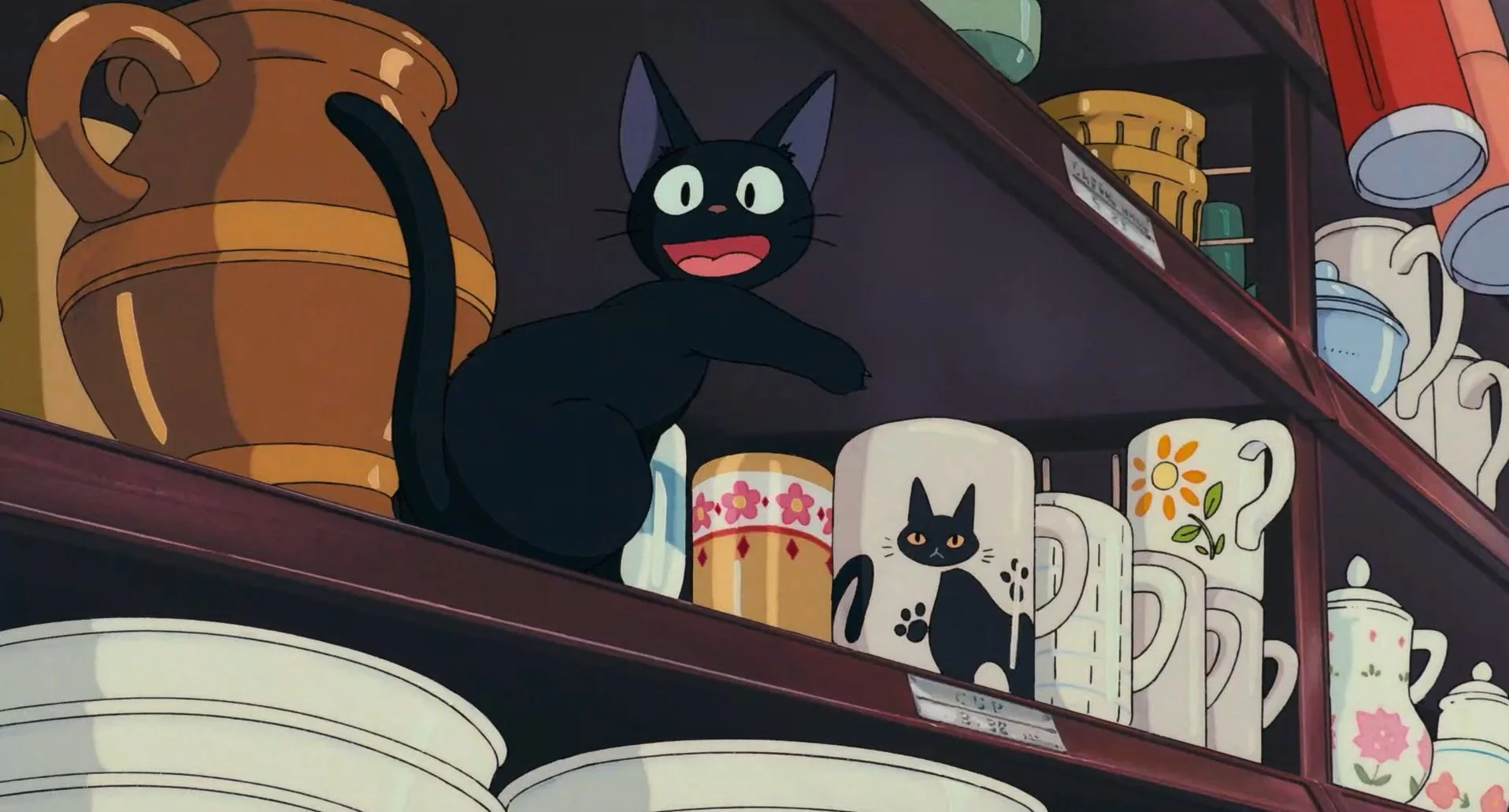 Official Ghibli Jiji Figure/Accessory Holder • Kikis Delivery Service Figurine/Statue/Replica/Stand/Interior Decor •Anime - Image 8