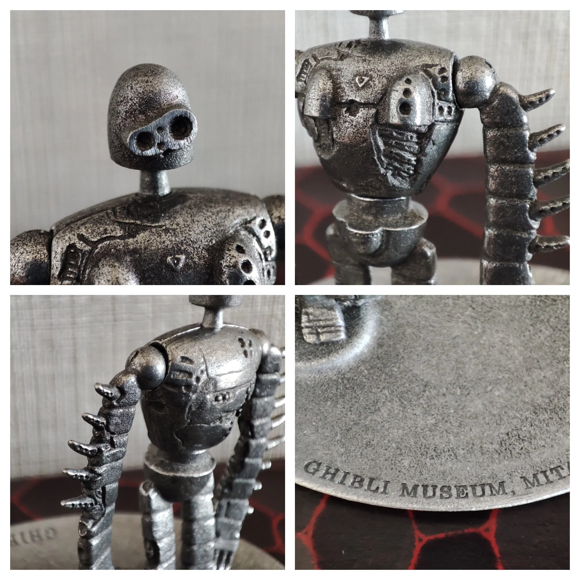 Official Ghibli Museum Laputa Metallic Figurine/Jewelry Stand • Robot Soldier Figure/Statue/Home Decor/Interior Diorama - Image 6