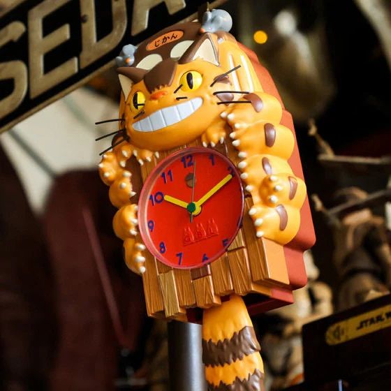 Official Ghibli Catbus Pendulum Clock • My Neighbor Totoro Wall Hanging/Home Decor - Image 6