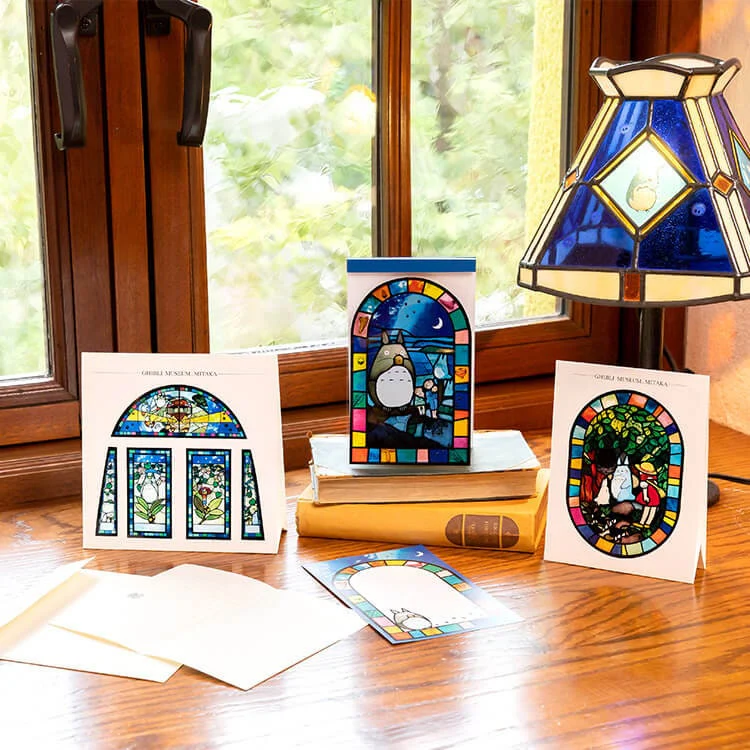 My Neighbor Totoro Notepad • Stained Glass Design • Ghibli Museum Exclusive - Image 7